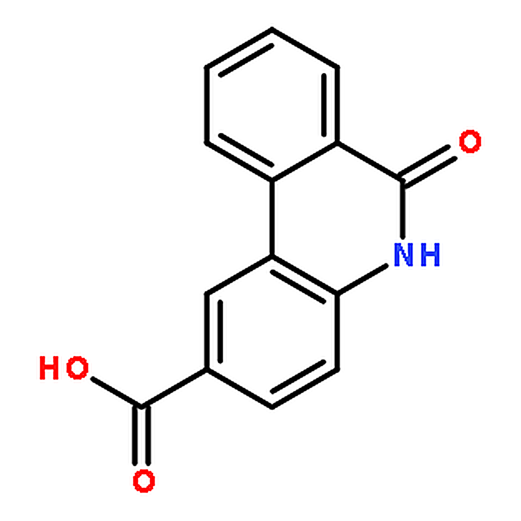 RHAWN 6-Oxo-5,6-dihydrophenanthridine-2-carboxylic acid
