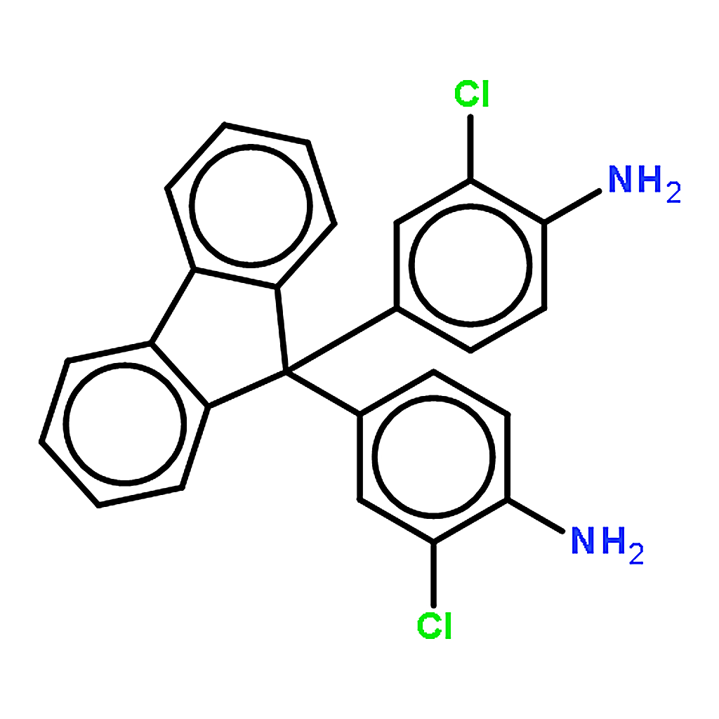 RHAWN 9，9-Bis(4-amino-3-chlorophenyl)fluorene