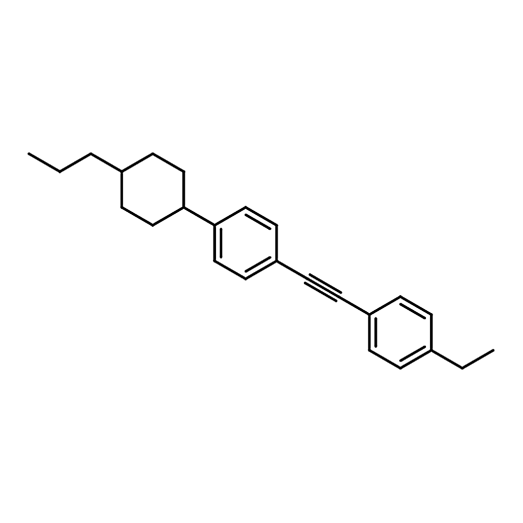 RHAWN 1-Ethyl-4-((4-(trans-4-propylcyclohexyl)phenyl)ethynyl)benzene