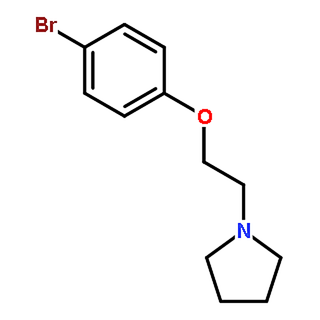 RHAWN 1-[2-(4-Bromophenoxy)ethyl]pyrrolidine