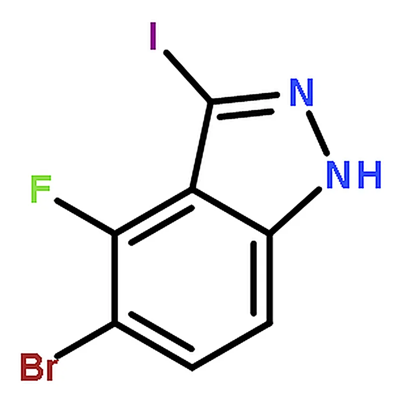 RHAWN 5-Bromo-4-fluoro-3-iodo-1H-indazole
