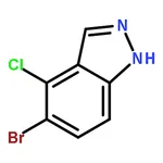 RHAWN 5-Bromo-4-chloro-1H-indazole
