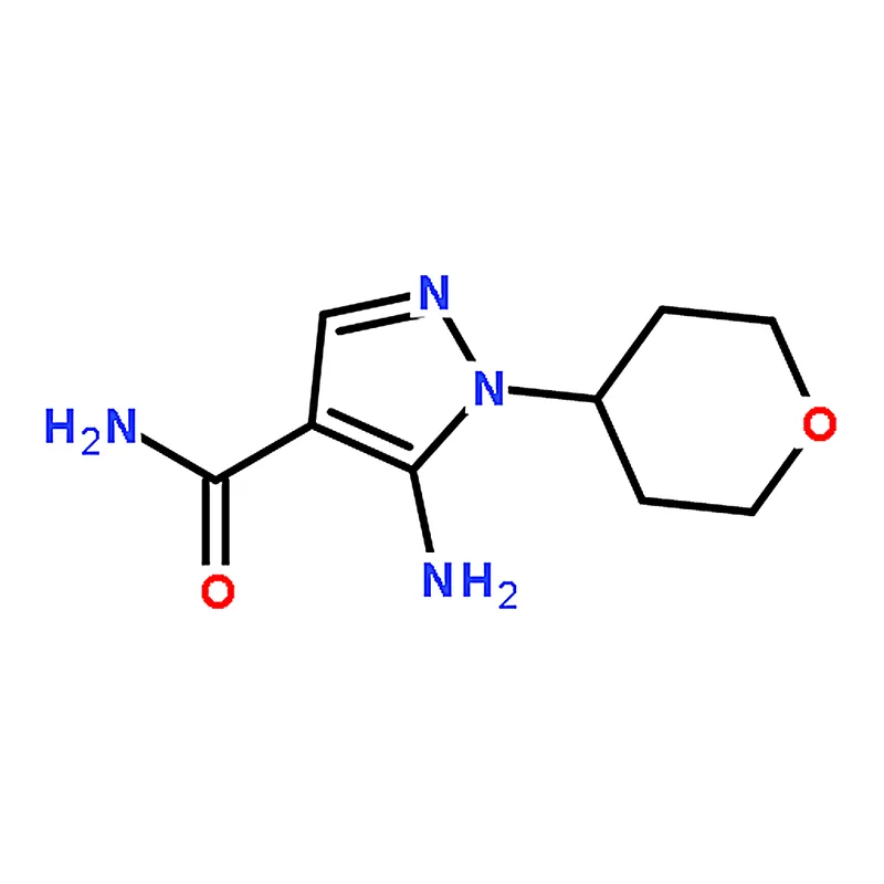 RHAWN 5-Amino-1-(tetrahydro-2H-pyran-4-yl)-1H-pyrazole-4-carboxamide