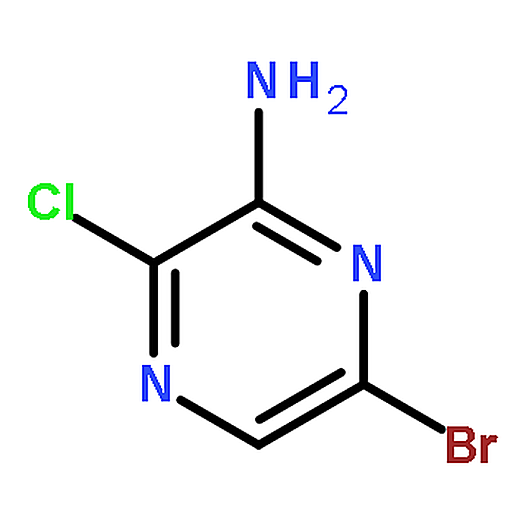 RHAWN 6-Bromo-3-chloropyrazin-2-amine