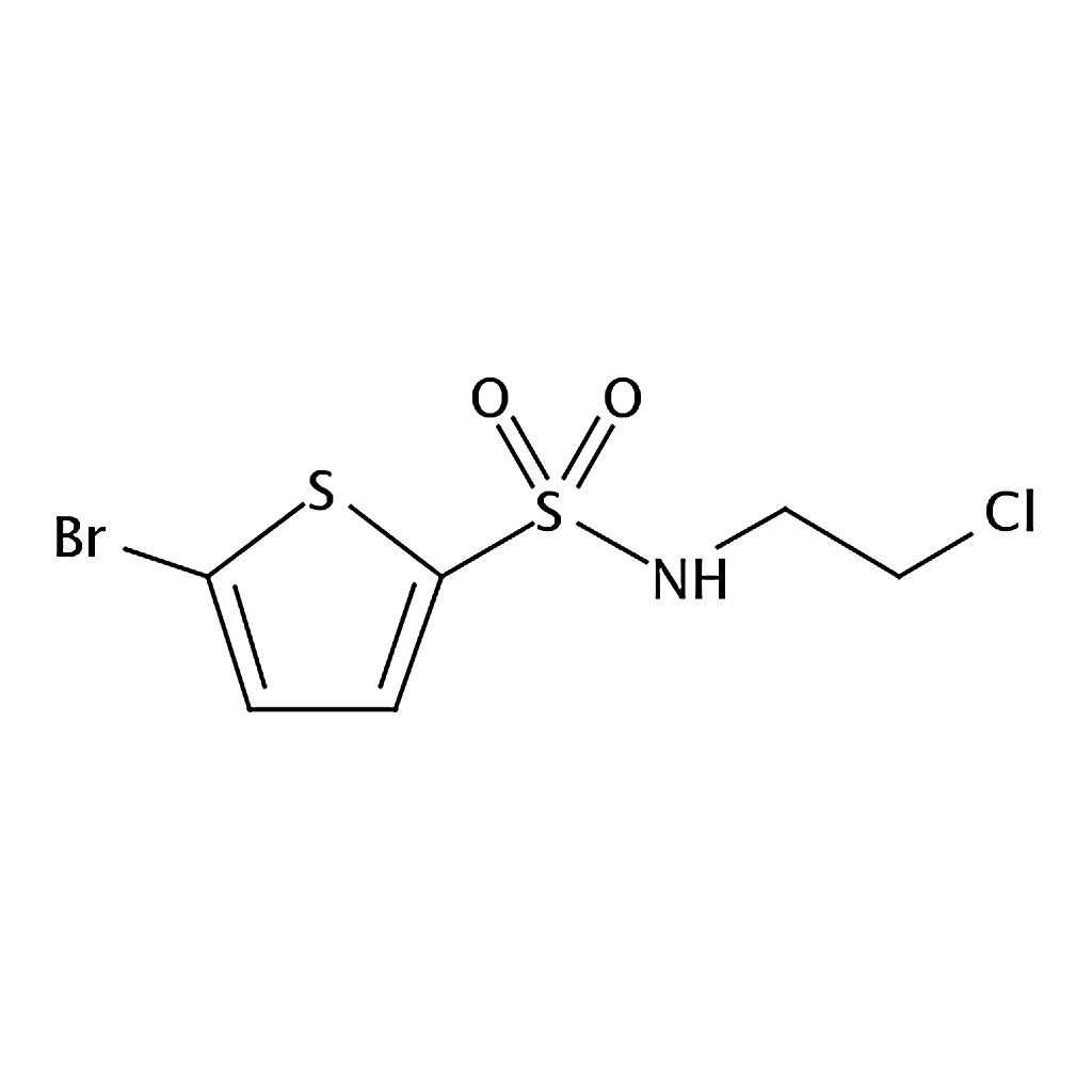 RHAWN 5-Bromo-N-(2-chloroethyl)thiophene-2-sulfonamide