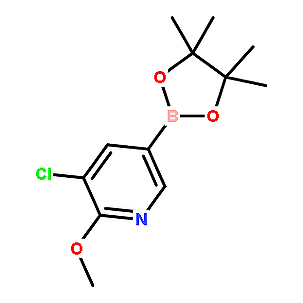 RHAWN 3-Chloro-2-methoxy-5-(4，4，5，5-tetramethyl-1，3，2-dioxaborolan-2-yl)pyridine