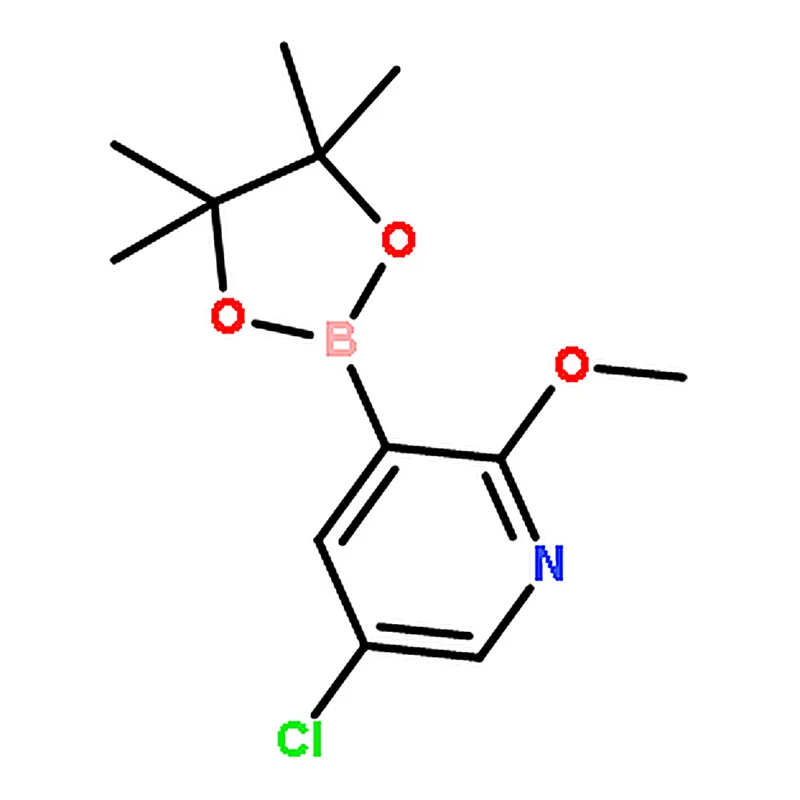 RHAWN 5-Chloro-2-methoxy-3-(4,4,5,5-tetramethyl-1,3,2-dioxaborolan-2-yl)pyridine