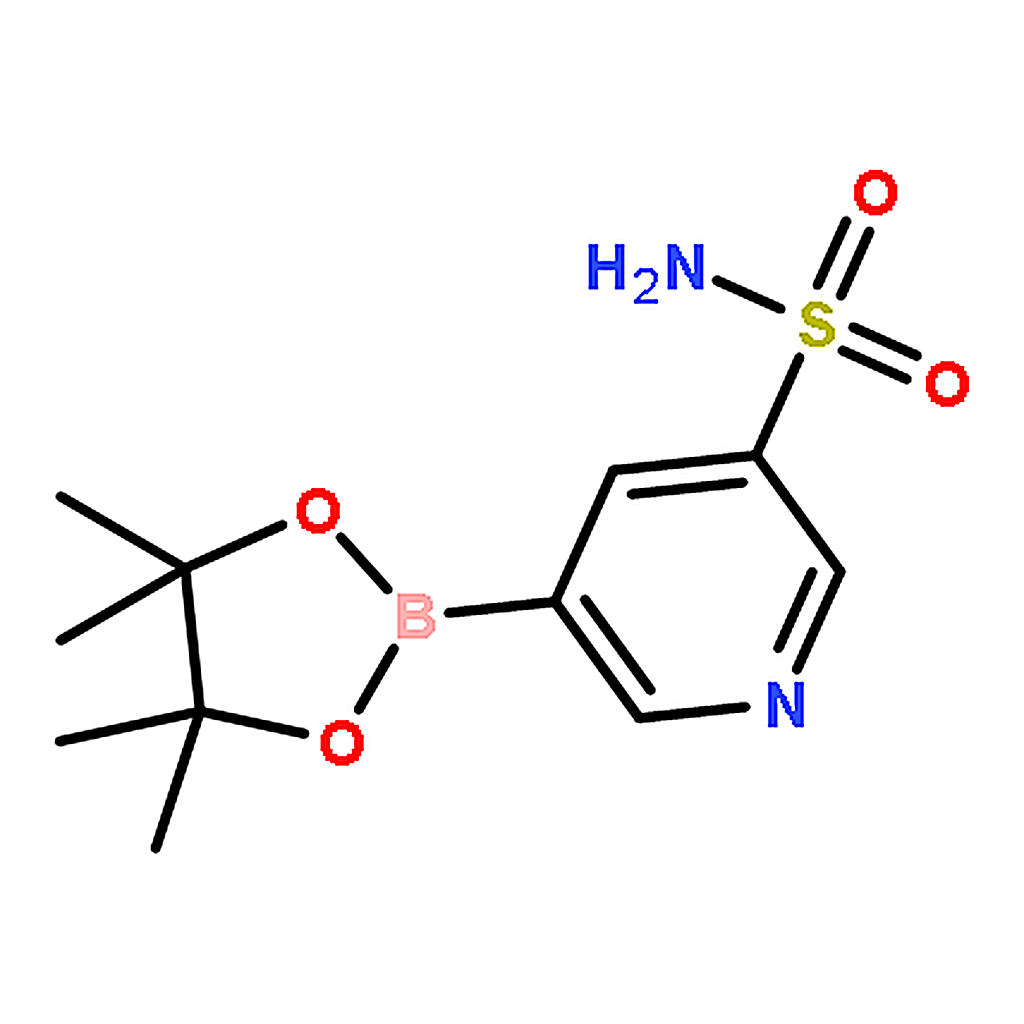 RHAWN 5-(4,4,5,5-Tetramethyl-1,3,2-dioxaborolan-2-yl)pyridine-3-sulfonamide