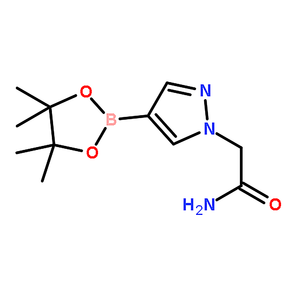 RHAWN 2-(4-(4,4,5,5-Tetramethyl-1,3,2-dioxaborolan-2-yl)-1H-pyrazol-1-yl)acetamide