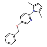 RHAWN 5-(Benzyloxy)-2-(2,5-dimethyl-1H-pyrrol-1-yl)pyridine