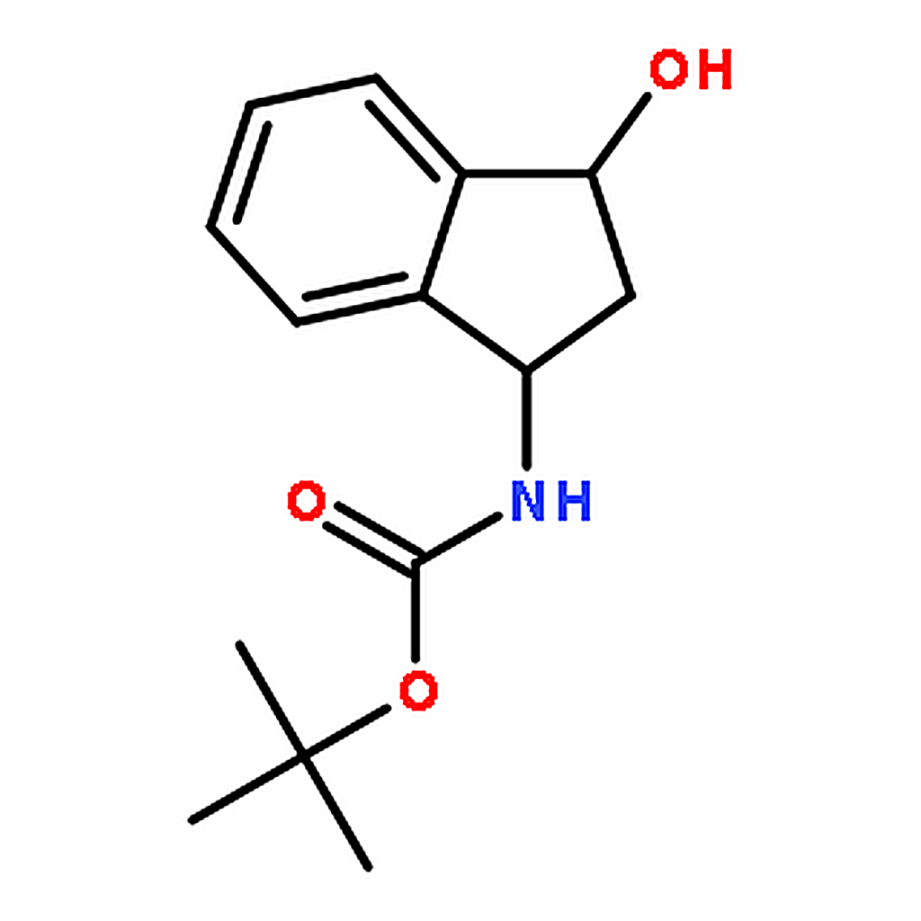RHAWN tert-Butyl (3-hydroxy-2,3-dihydro-1H-inden-1-yl)carbamate