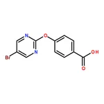 RHAWN 4-((5-Bromopyrimidin-2-yl)oxy)benzoic acid