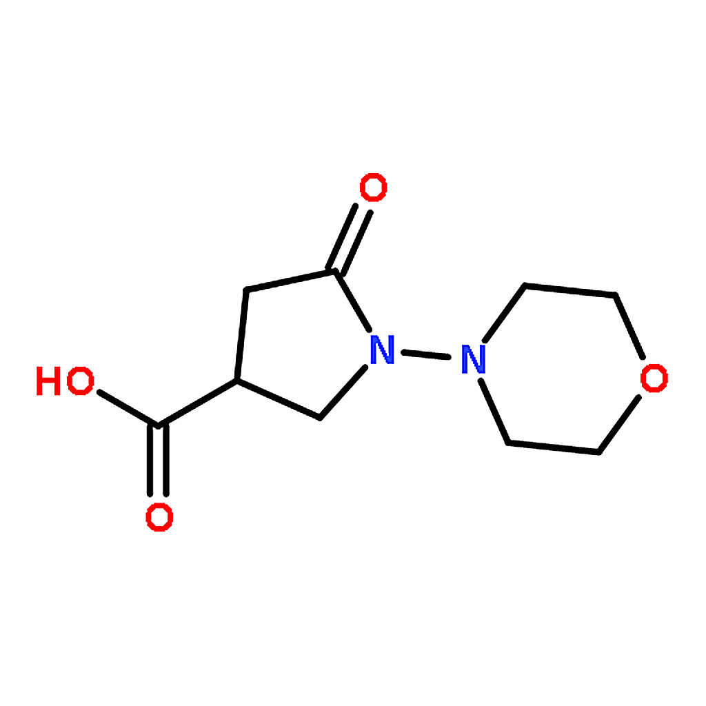 RHAWN 1-Morpholino-5-oxopyrrolidine-3-carboxylic acid