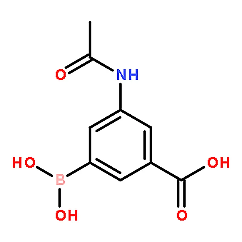 RHAWN 3-Acetamido-5-boronobenzoic acid