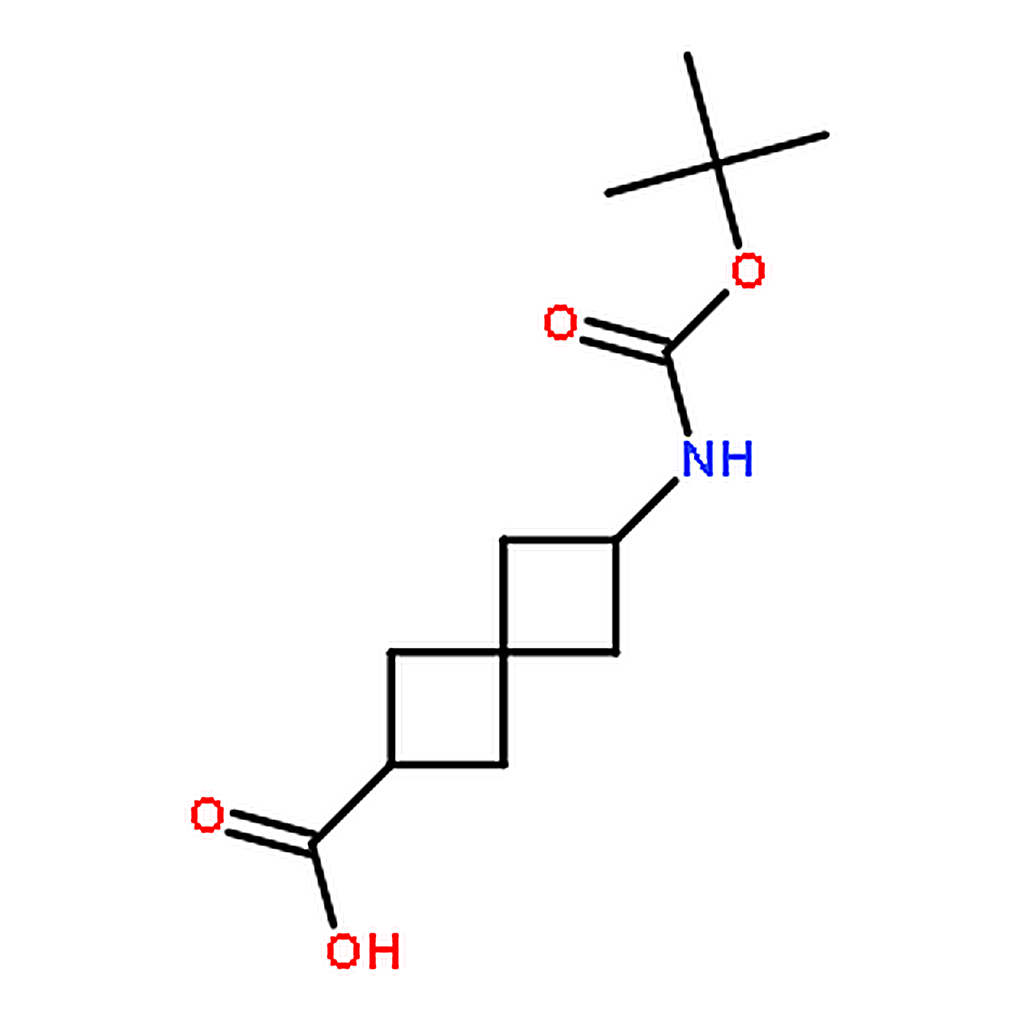 RHAWN 6-[(tert-Butoxycarbonyl)amino]spiro-[3.3]heptane-2-carboxylic acid