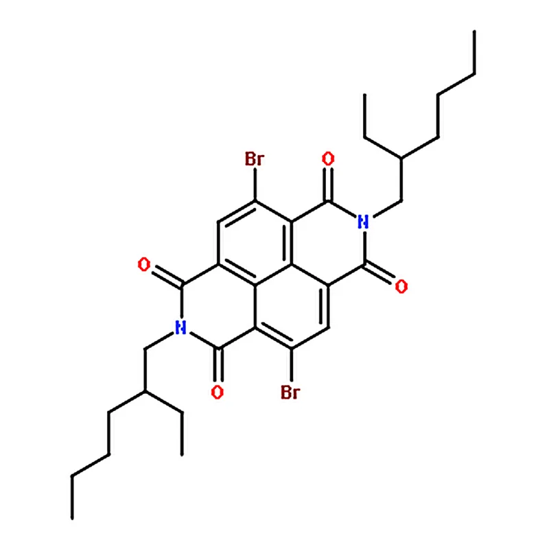 RHAWN 2,6-Dibromo-<i>N</i>,<i>N</i>'-bis(2-ethylhexyl)-1,8:4,5-naphthalenetetracarboxdiimide