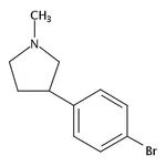 RHAWN 3-(4-Bromophenyl)-1-methylpyrrolidine