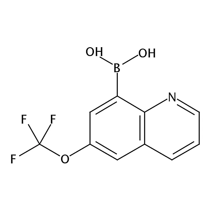 RHAWN (6-(Trifluoromethoxy)quinolin-8-yl)boronic acid