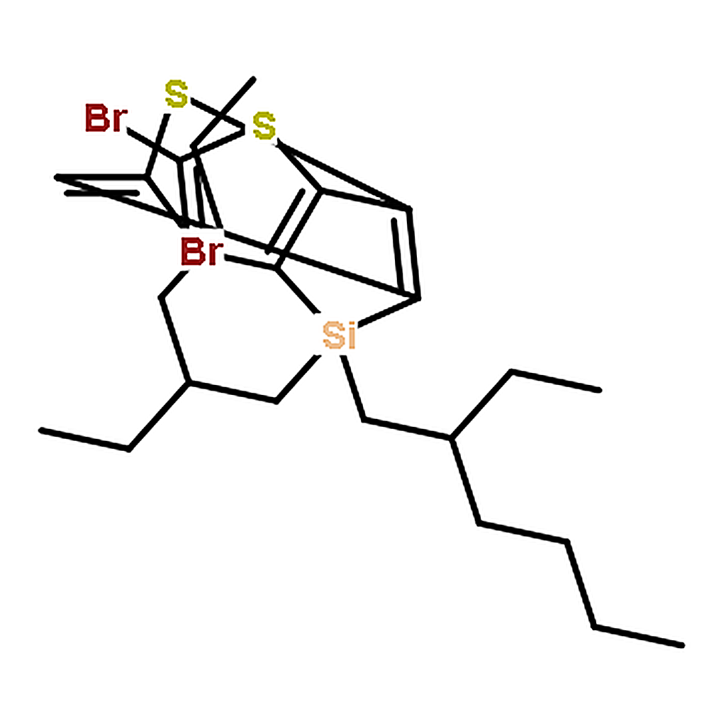 RHAWN 2，6-Dibromo-4，4-bis(2-ethylhexyl)-4H-silolo[3，2-b:4，5-b']dithiophene
