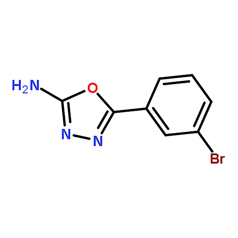 RHAWN 5-(3-Bromophenyl)-1,3,4-oxadiazol-2-amine