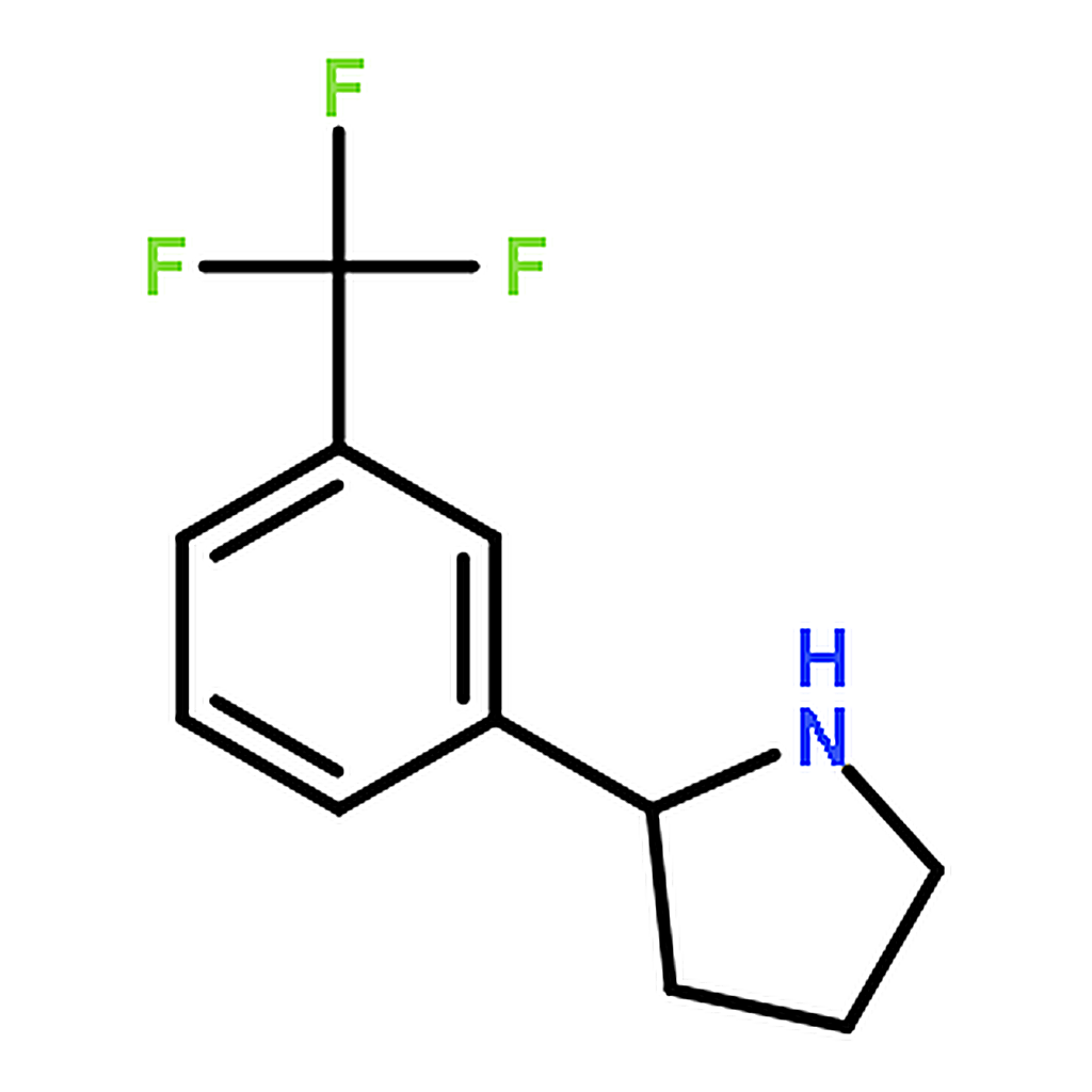 RHAWN 2-(3-(Trifluoromethyl)phenyl)pyrrolidine