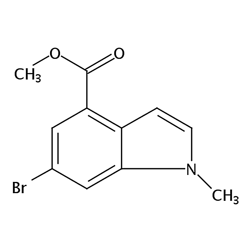 RHAWN Methyl 6-bromo-1-methyl-1H-indole-4-carboxylate