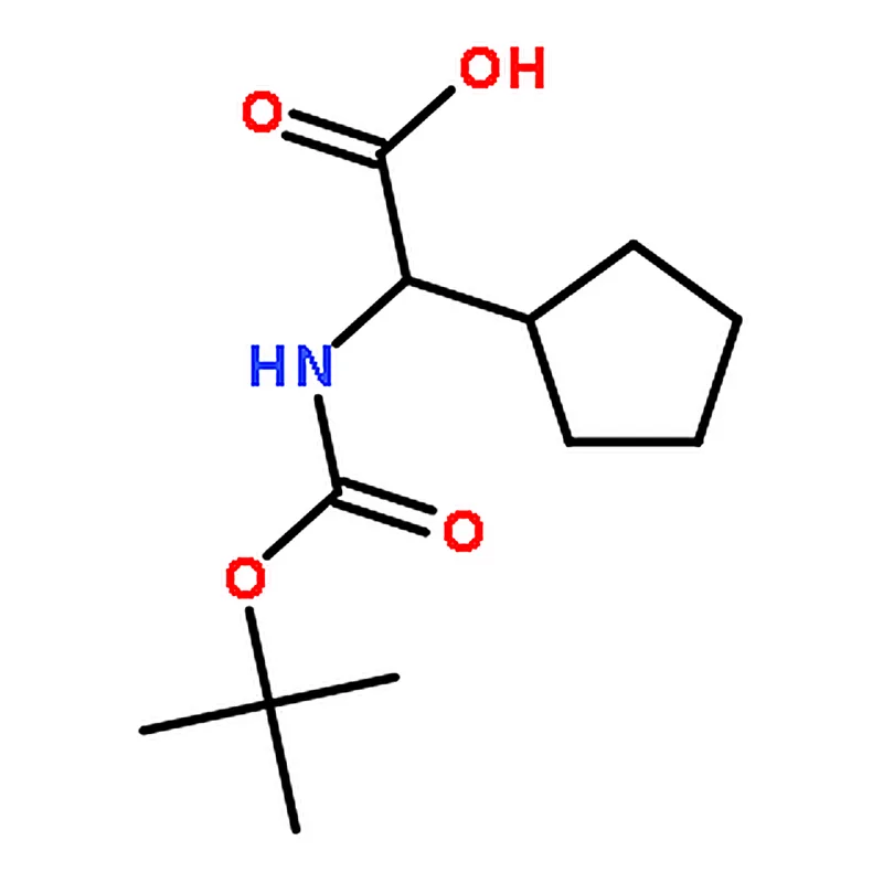 RHAWN (S)-2-((tert-Butoxycarbonyl)amino)-2-cyclopentylacetic acid