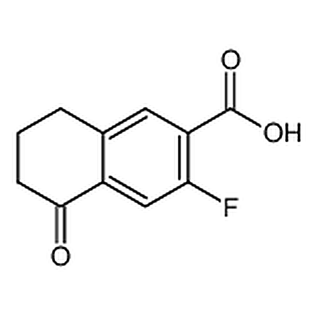 RHAWN 3-Fluoro-5-oxo-5，6，7，8-tetrahydronaphthalene-2-carboxylic acid