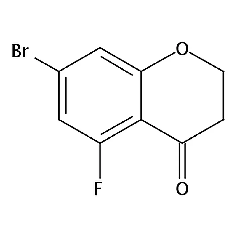 RHAWN 7-Bromo-5-fluorochroman-4-one