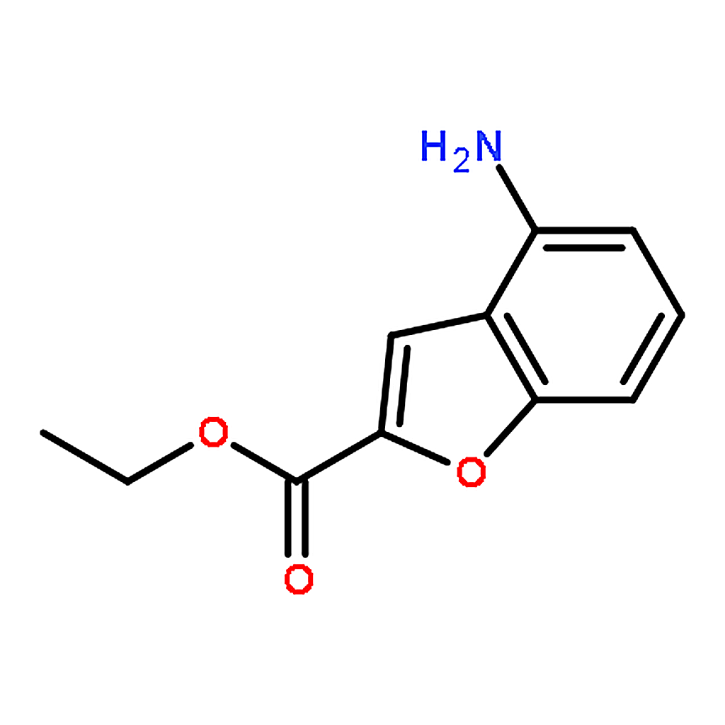 RHAWN Ethyl 4-aminobenzofuran-2-carboxylate