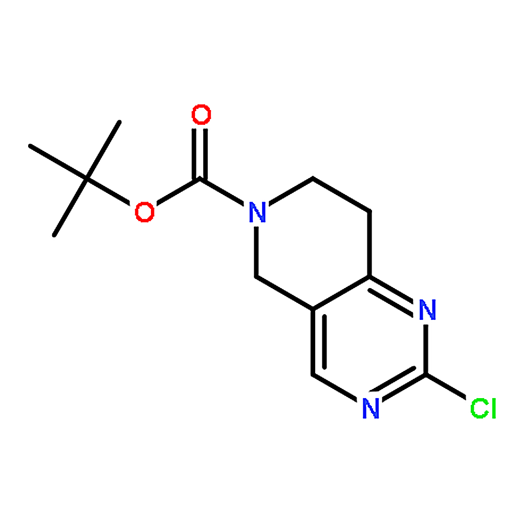 RHAWN tert-Butyl 2-chloro-7,8-dihydropyrido[4,3-d]pyrimidine-6(5H)-carboxylate