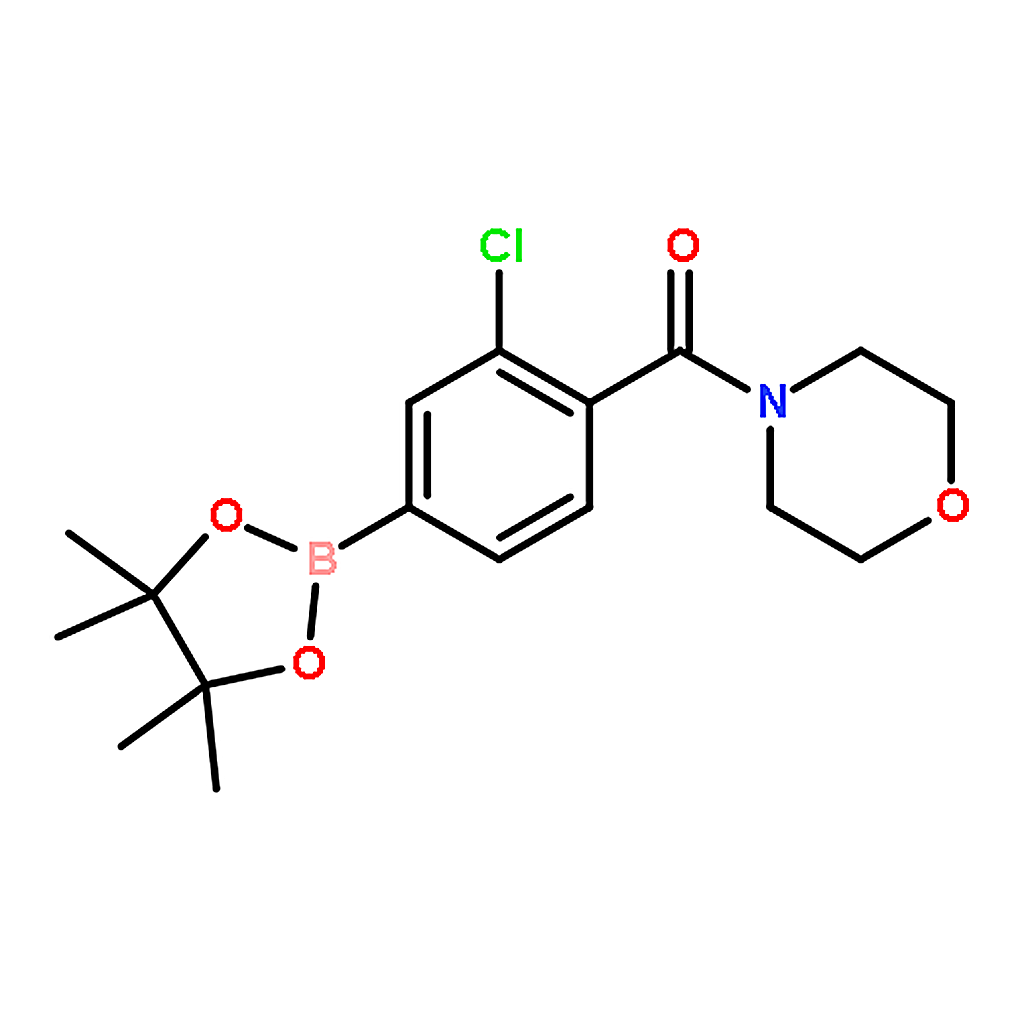 RHAWN (2-Chloro-4-(4,4,5,5-tetramethyl-1,3,2-dioxaborolan-2-yl)phenyl)(morpholino)methanone