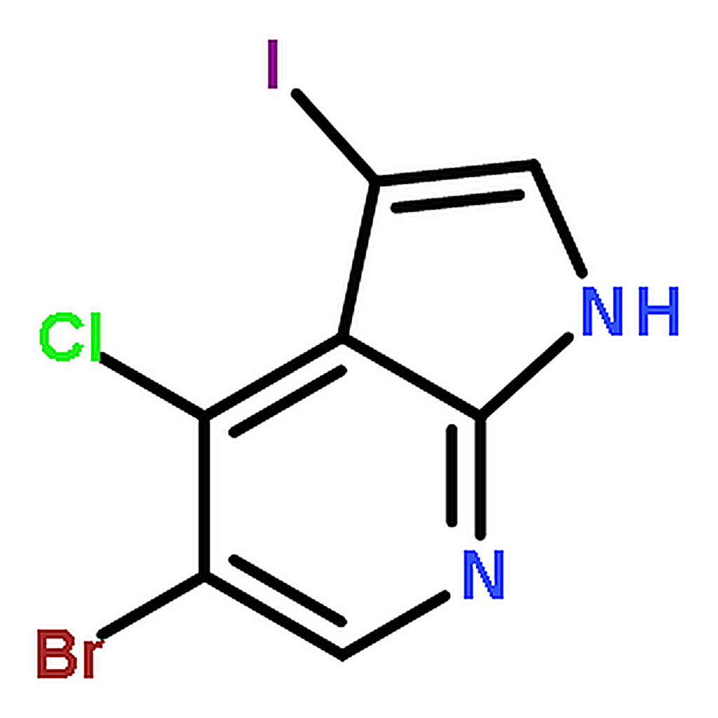 RHAWN 5-Bromo-4-chloro-3-iodo-1H-pyrrolo[2，3-b]pyridine