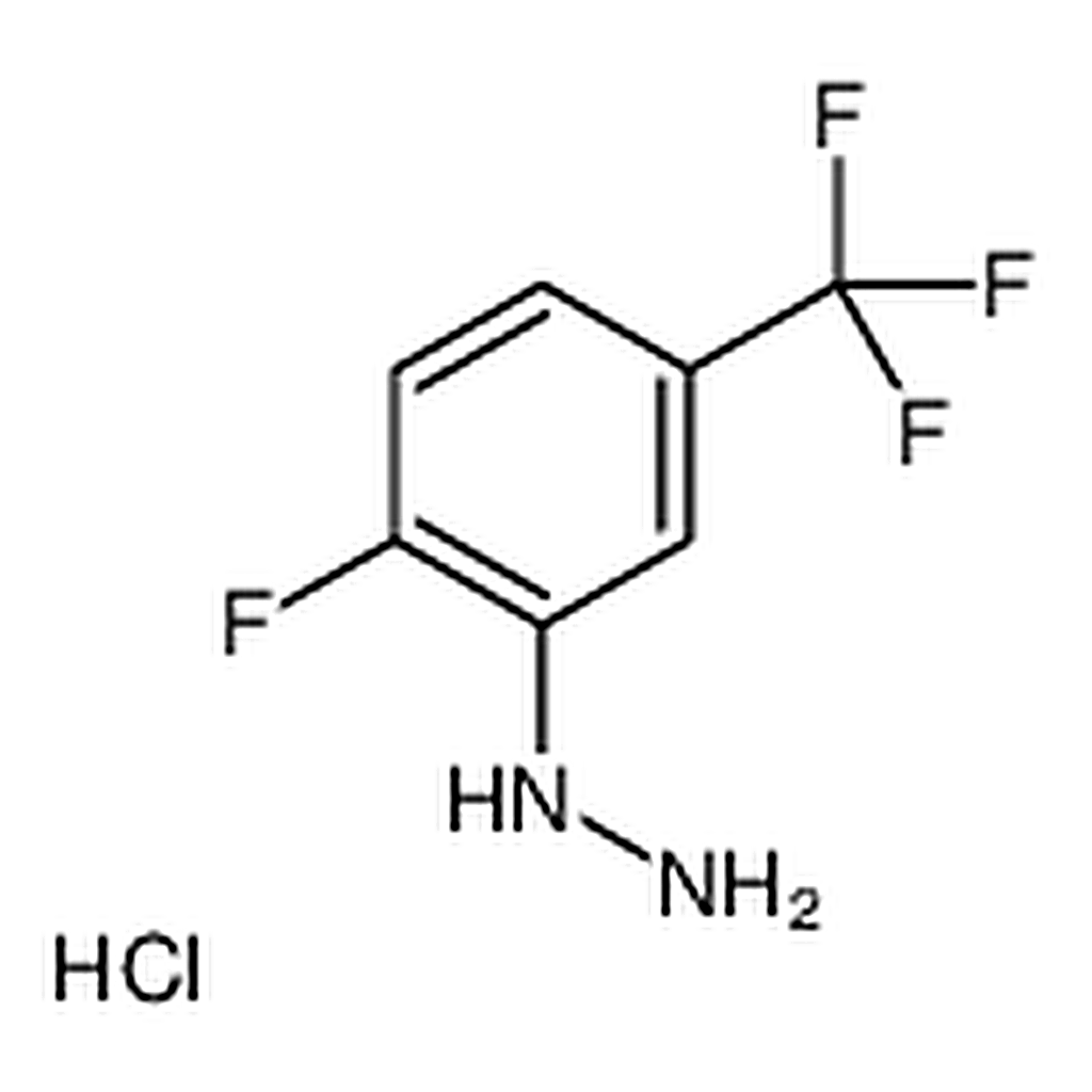 RHAWN (2-Fluoro-5-(trifluoromethyl)phenyl)hydrazinehydrochloride