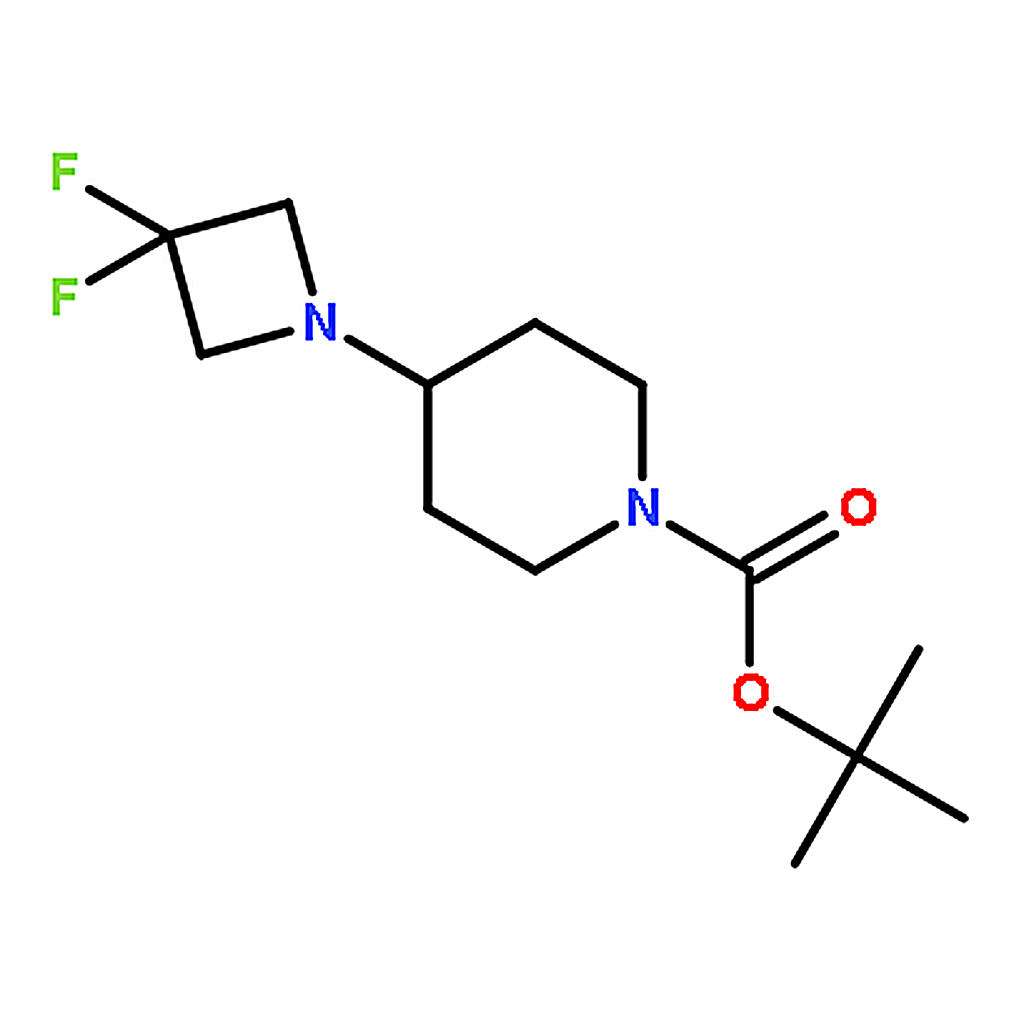 RHAWN tert-Butyl 4-(3,3-difluoroazetidin-1-yl)piperidine-1-carboxylate