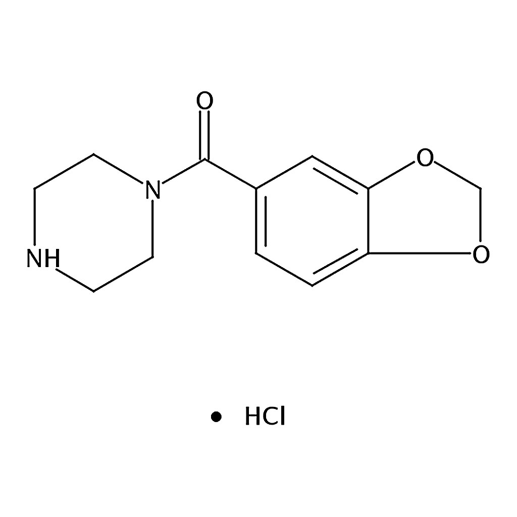 RHAWN Benzo[d][1,3]dioxol-5-yl(piperazin-1-yl)methanone hydrochloride