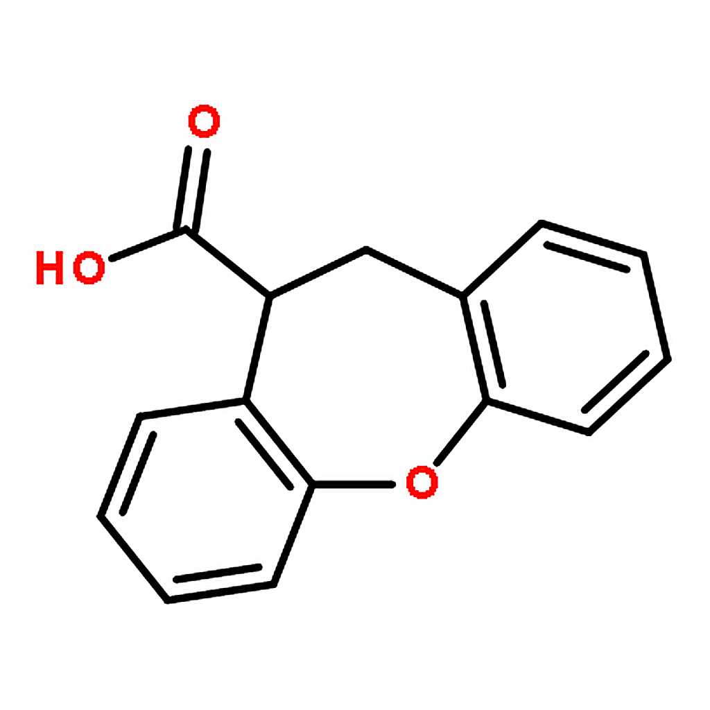 RHAWN 10,11-Dihydrodibenzo[b,f]oxepine-10-carboxylic acid