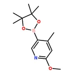 RHAWN 2-Methoxy-4-methyl-5-(4,4,5,5-tetramethyl-1,3,2-dioxaborolan-2-yl)pyridine