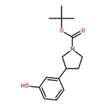 RHAWN tert-Butyl3-(3-hydroxyphenyl)pyrrolidine-1-carboxylate