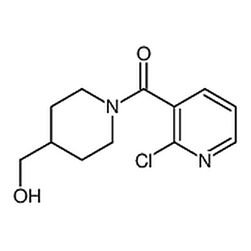 RHAWN (2-Chloropyridin-3-yl)(4-(hydroxymethyl)piperidin-1-yl)methanone