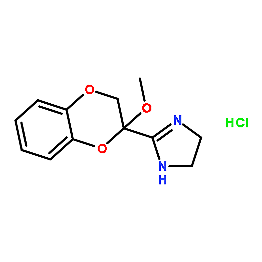 RHAWN 2-(2-Methoxy-2，3-dihydrobenzo[b][1，4]dioxin-2-yl)-4，5-dihydro-1H-imidazole hydrochloride