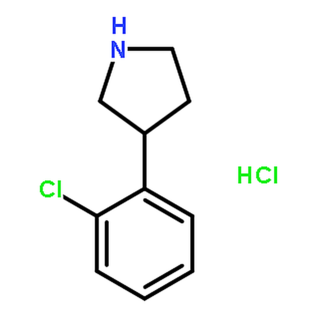 RHAWN 3-(2-Chlorophenyl)pyrrolidine hydrochloride