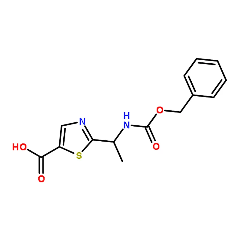RHAWN 2-(1-(((BENZYLOXY)CARBONYL)AMINO)ETHYL)THIAZOLE-5-CARBOXYLIC ACID