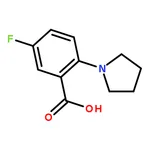 RHAWN 5-Fluoro-2-pyrrolidinobenzoic Acid