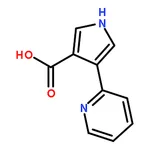 RHAWN 4-(Pyridin-2-yl)-1H-pyrrole-3-carboxylic acid