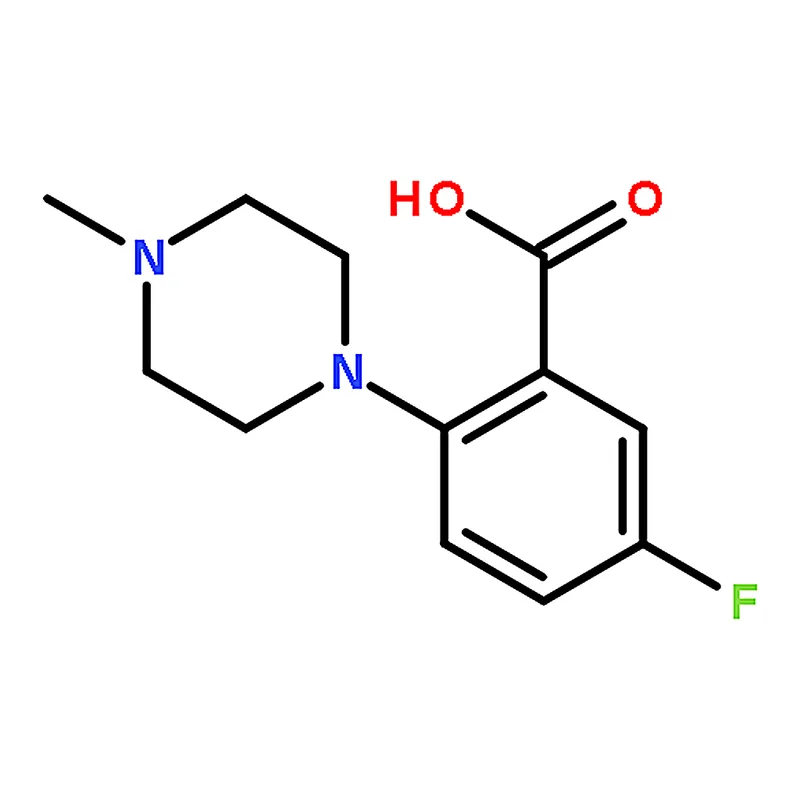 RHAWN 5-Fluoro-2-(4-methyl-1-piperazinyl)benzoic Acid