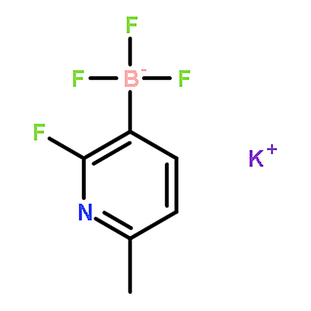 RHAWN Potassium trifluoro(2-fluoro-6-methylpyridin-3-yl)borate