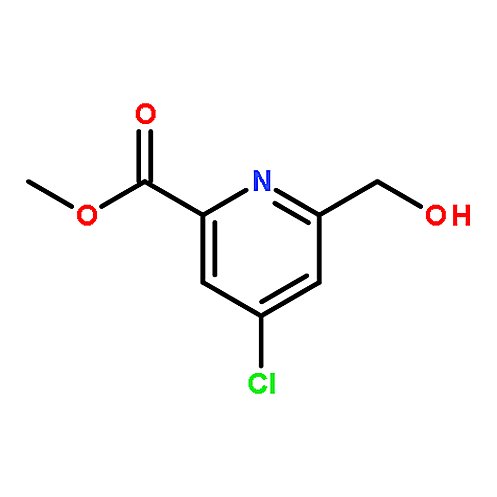 RHAWN Methyl 4-chloro-6-(hydroxymethyl)picolinate