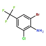 RHAWN 2-BROMO-6-CHLORO-4-(TRIFLUOROMETHYL) ANILINE