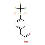 RHAWN 4-(Trifluoromethylsulfony)phenylacetic acid